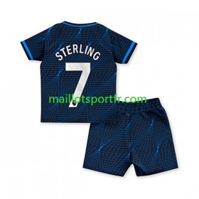 Maillot de Foot Chelsea Raheem Sterling 7 Enfant Exterieur 2023/24